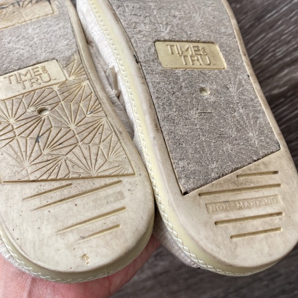 Beige heather flat sneaker shoes - Picture 10 of 17